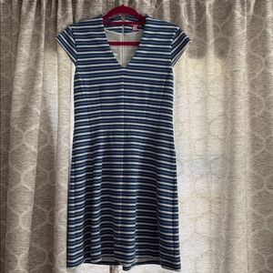 Lilly Pulitzer Blue and White Striped Dress